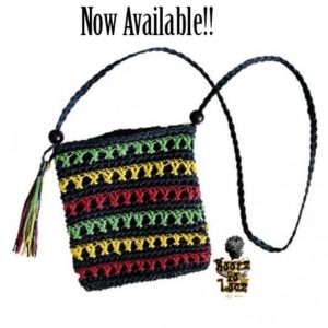 rasta cross body bag