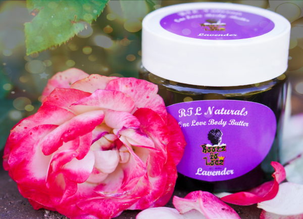 Natural lavender body butter