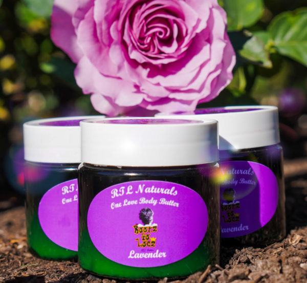 Natural lavender body butter