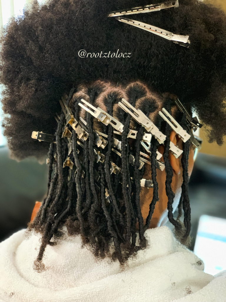 Starter Locs /Starter dreads /starter dreadlocks /Comb coils / instant locs